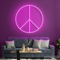 Peace Neon Sign - Custom Neon Signs | LED Neon Signs | Zanvis Neon®