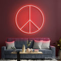 Peace Neon Sign - Custom Neon Signs | LED Neon Signs | Zanvis Neon®