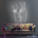 Peachy Female Neon Sign - Custom Neon Signs | LED Neon Signs | Zanvis Neon®