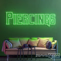 Piercings Neon Sign - Custom Neon Signs | LED Neon Signs | Zanvis Neon®