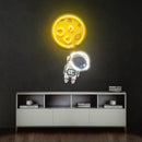 Planet Balloon Led Neon Acrylic Artwork - Custom Neon Signs | LED Neon Signs | Zanvis Neon®