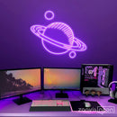 Planet Neon Sign - Custom Neon Signs | LED Neon Signs | Zanvis Neon®