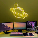 Planet Neon Sign - Custom Neon Signs | LED Neon Signs | Zanvis Neon®