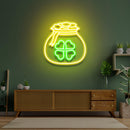Pot of Gold Saint Patrick Day LED Neon Signs - Custom Neon Signs | LED Neon Signs | Zanvis Neon®