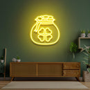 Pot of Gold Saint Patrick Day LED Neon Signs - Custom Neon Signs | LED Neon Signs | Zanvis Neon®