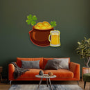 Pot of Gold and Beer St Patrick Day LED Neon Signs - Custom Neon Signs | LED Neon Signs | Zanvis Neon®