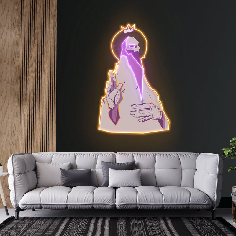 Pray Led Neon Acrylic Artwork - Custom Neon Signs | LED Neon Signs | Zanvis Neon®