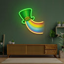 Rainbow into Heart Saint Patrick Day LED Neon Signs - Custom Neon Signs | LED Neon Signs | Zanvis Neon®