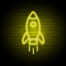 The Rocket Neon Sign - Custom Neon Signs | LED Neon Signs | Zanvis Neon®