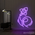 Rocket Neon Sign - Custom Neon Signs | LED Neon Signs | Zanvis Neon®