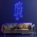 Solar Hand Neon Sign - Custom Neon Signs | LED Neon Signs | Zanvis Neon®