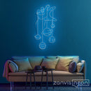 Solar Hand Neon Sign - Custom Neon Signs | LED Neon Signs | Zanvis Neon®