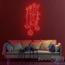 Solar Hand Neon Sign - Custom Neon Signs | LED Neon Signs | Zanvis Neon®