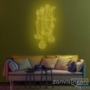 Solar Hand Neon Sign - Custom Neon Signs | LED Neon Signs | Zanvis Neon®