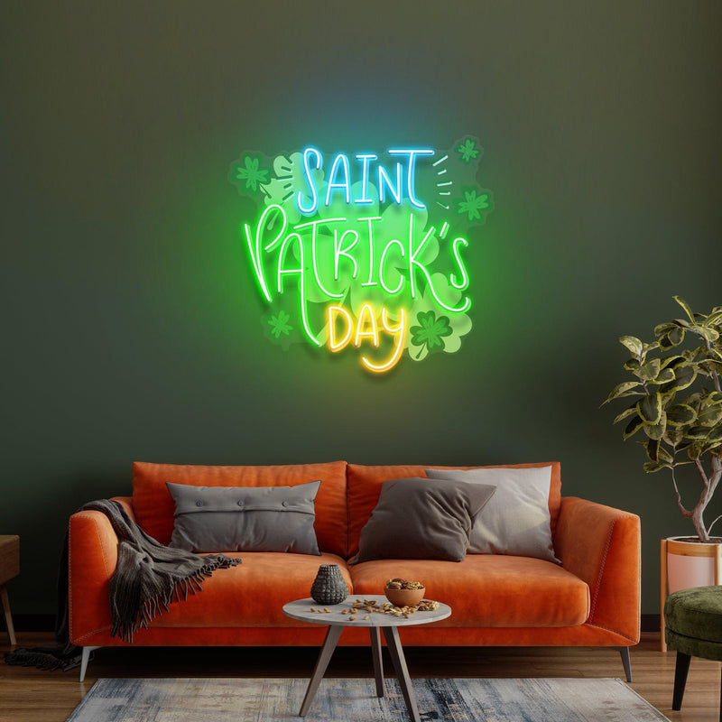 Saint Patrick Day LED Neon Signs Lights - Custom Neon Signs | LED Neon Signs | Zanvis Neon®