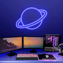 Saturn Neon Sign - Custom Neon Signs | LED Neon Signs | Zanvis Neon®