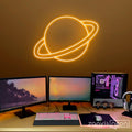 Saturn Neon Sign - Custom Neon Signs | LED Neon Signs | Zanvis Neon®