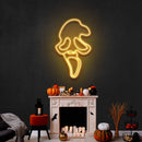 Scream Ghost Led Neon Sign Halloween Light Decor