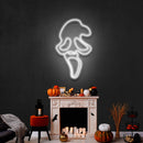 Scream Ghost Led Neon Sign Halloween Light Decor