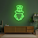 Shape of Leprechaun Saint Patrick Day LED Neon Signs - Custom Neon Signs | LED Neon Signs | Zanvis Neon®