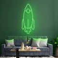 Space Shuttle Neon Sign - Custom Neon Signs | LED Neon Signs | Zanvis Neon®