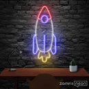 Space Shuttle Neon Sign - Custom Neon Signs | LED Neon Signs | Zanvis Neon®