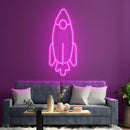 Space Shuttle Neon Sign - Custom Neon Signs | LED Neon Signs | Zanvis Neon®