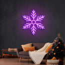 Snowflakes Neon Sign - Custom Neon Signs | LED Neon Signs | Zanvis Neon®