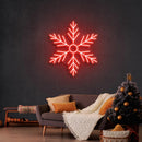 Snowflakes Neon Sign - Custom Neon Signs | LED Neon Signs | Zanvis Neon®