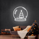 Christmas Snowglobe Neon Sign - Custom Neon Signs | LED Neon Signs | Zanvis Neon®
