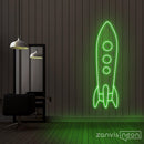 Spaceship Neon Sign - Custom Neon Signs | LED Neon Signs | Zanvis Neon®