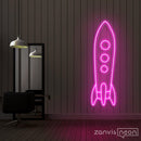 Spaceship Neon Sign - Custom Neon Signs | LED Neon Signs | Zanvis Neon®