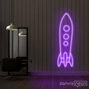 Spaceship Neon Sign - Custom Neon Signs | LED Neon Signs | Zanvis Neon®
