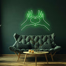 Spread Love Neon Sign - Custom Neon Signs | LED Neon Signs | Zanvis Neon®