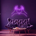 Spread Love Neon Sign - Custom Neon Signs | LED Neon Signs | Zanvis Neon®