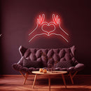 Spread Love Neon Sign - Custom Neon Signs | LED Neon Signs | Zanvis Neon®