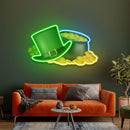 Pot Of Gold Saint Patrick Day LED Neon Signs - Custom Neon Signs | LED Neon Signs | Zanvis Neon®