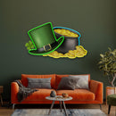 Pot Of Gold Saint Patrick Day LED Neon Signs - Custom Neon Signs | LED Neon Signs | Zanvis Neon®