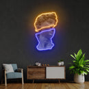 Statue of David Led Neon Acrylic Artwork Zanvis Neon