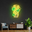 The Beach Led Neon Acrylic Artwork - Custom Neon Signs | LED Neon Signs | Zanvis Neon®