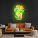 The Beach Led Neon Acrylic Artwork - Custom Neon Signs | LED Neon Signs | Zanvis Neon®