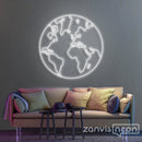 The Earth Neon Sign - Custom Neon Signs | LED Neon Signs | Zanvis Neon®