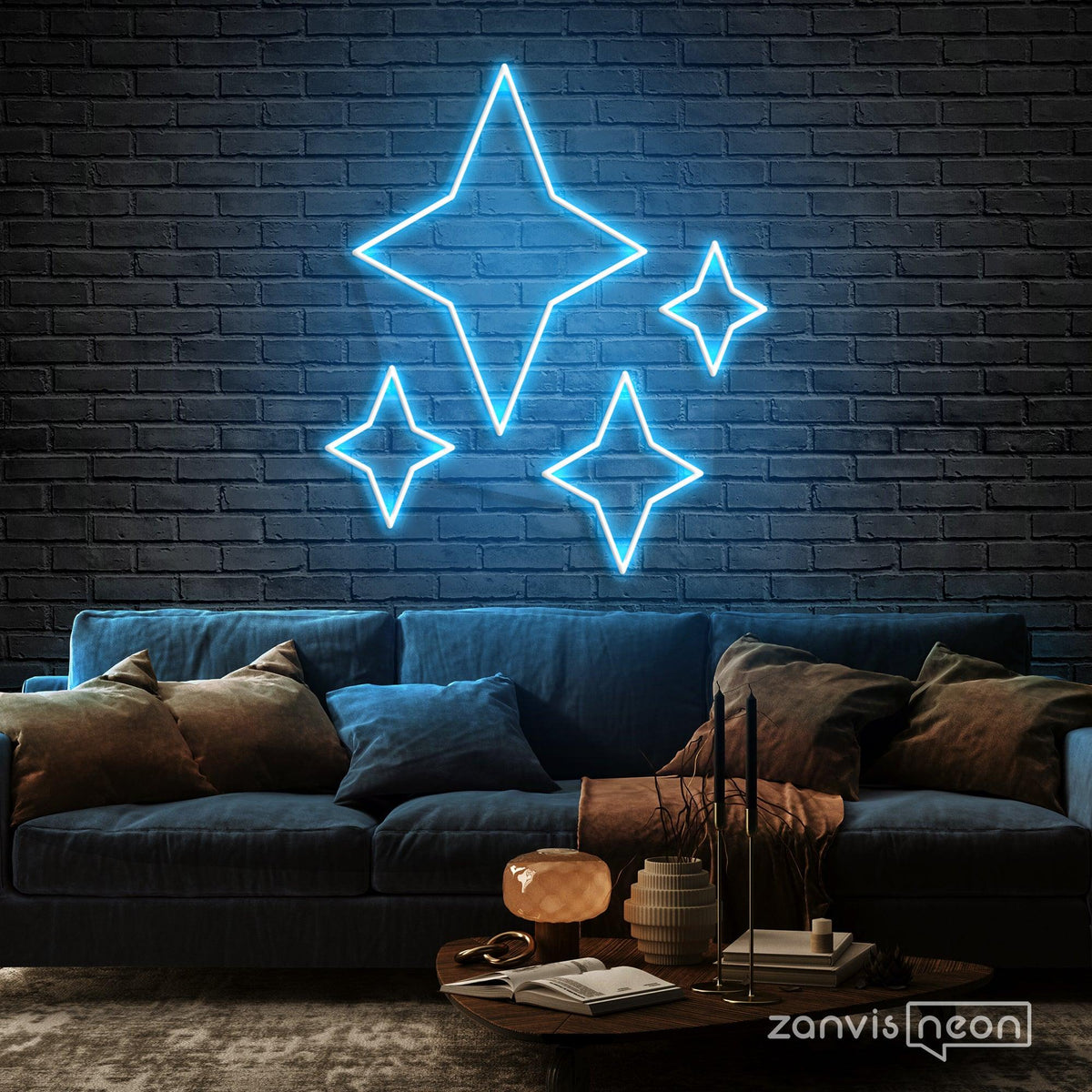 The Stars Neon Sign
