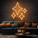 The Stars Neon Sign - Custom Neon Signs | LED Neon Signs | Zanvis Neon®