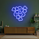 Three-leaf Clover Saint Patrick Day LED Neon Signs - Custom Neon Signs | LED Neon Signs | Zanvis Neon®