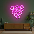 Three-leaf Clover Saint Patrick Day LED Neon Signs - Custom Neon Signs | LED Neon Signs | Zanvis Neon®
