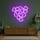 Three-leaf Clover Saint Patrick Day LED Neon Signs - Custom Neon Signs | LED Neon Signs | Zanvis Neon®