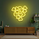 Three-leaf Clover Saint Patrick Day LED Neon Signs - Custom Neon Signs | LED Neon Signs | Zanvis Neon®