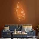 Two Face Neon Sign - Custom Neon Signs | LED Neon Signs | Zanvis Neon®