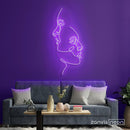 Two Face Neon Sign - Custom Neon Signs | LED Neon Signs | Zanvis Neon®